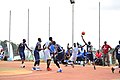 Basketball match during University Games in Buea