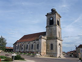 The church in Morvilliers