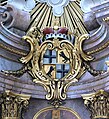 Heinrich von Bibra coat of arms from over altar of St. Blasius