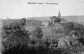 A general view of Succieu at the start of the 20th century