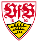 Wappen von Stuttgarter Kickers (l.) und VfB Stuttgart (r:)