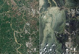 2011 flooding in Ayutthaya Province-EO-1 merged