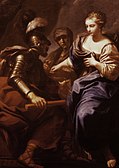 Antonio Gionima, Judith Presenting Herself to Holofernes (1720s). Minneapolis Institute of Art.