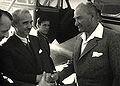 With Atatürk, 1936