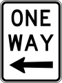 (R2-2) One Way (left)