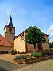 The church in Baerendorf