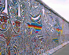 East Side Gallery (former Berlin Wall)