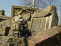 Trümmerreste aus dem Zweiten Weltkrieg auf dem Birkenkopf