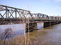 The bridge during the 2006–2007 rehabilitation project