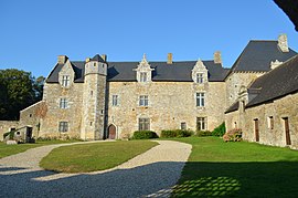 The chateau of Le Plessis-Josso, in Theix