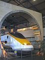 Image 6 Credit: Xtrememachineuk The Channel Tunnel is a 31 mile long rail tunnel beneath the English Channel connecting England to France. More about the Channel Tunnel... (from Portal:Kent/Selected pictures)