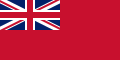 Blank red ensign.