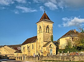 The Church of Saint Christopher of Cussey-sur-Lison