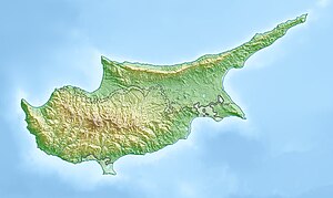 Xerovounos is located in Cyprus