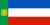 Flagge der Republik Chakassien