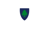 Flag of Massachusetts (reverse, 1908 – 1971)