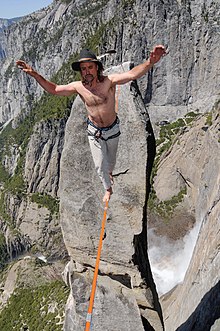 Heinz Zak, Highline, Lost Arrow, El Capitan, Yosemites, USA