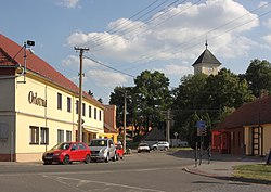 Centre of Křenovice
