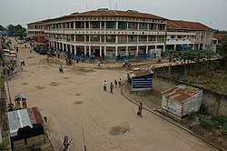 Straßenszene in Kisangani (2006)