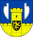 Pflugschar im Wappen von Lewiner Oels