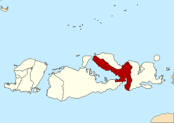 Location of Dompu Regency in West Nusa Tenggara
