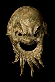 Mask of Silen, first half of 1st century BC