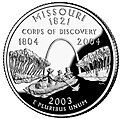 Image 1Missouri State quarter featuring the Lewis and Clark Expedition (from Missouri)