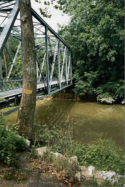 A bridge over the Patuxent River