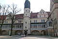 The southern wing of the palace (Ludwigsbau). It holds the Hall of Mirrors and the chapel