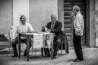 Modern-day Sicilian men, 2012