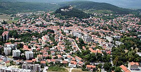 Aerial view of Sinj
