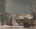 "Talvemaastik Tartus (Liiva tänav talvel)" (1940)