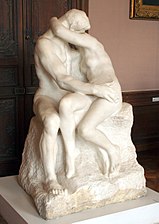 Le Baiser ("The Kiss") by Auguste Rodin (1882)