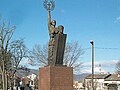Monument Macedonia dedicated to the second president of the Republic of Macedonia, Boris Trajkovski