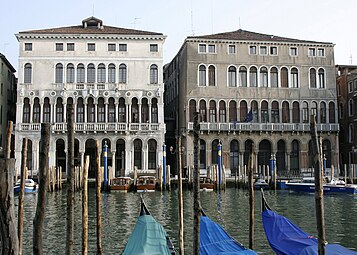 Ca' Loredan, and Ca' Farsetti, Venice. The two lower floors are from early 13th century.