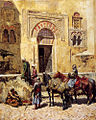 Entering the Mosque, 1885