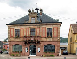 The town hall in Wisches