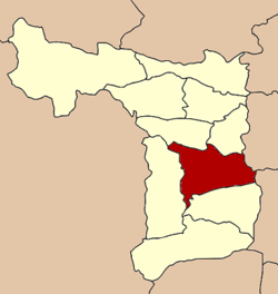 Location in Suphan Buri Province