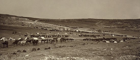 Australian Light Horse encampment