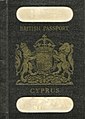 British Cyprus Passport (pre-1960)