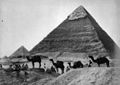 The Pyramids of Gizah, 1870-1900