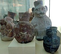 Pre-Columbian jars and ceramics