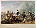Charge of the 3rd King's Own Light Dragoons at the Battle of Chillienwallah, 13 January 1849.