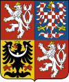 Wappen der Tschechischen Republik (1992 von Jiří Louda)