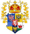 Coat of arms (drawn by H. G. Ströhl) of Bohemian Crown
