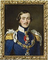 Ernest II, Duke of Saxe-Coburg-Gotha (1818-1893) when Hereditary Prince of Saxe-Coburg-Gotha.