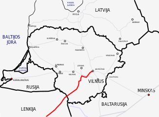 The Poland-Lithuania gas interconnection route