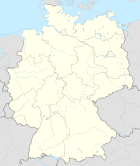 Deutschlandkarte, Position der Gemeinde Großenkneten hervorgehoben