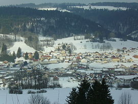 A general view of Grand'Combe-Châteleu