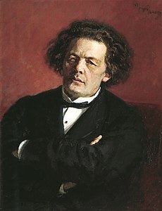 Anton Rubinstein, Tretyakov Gallery, Moscow (1881)